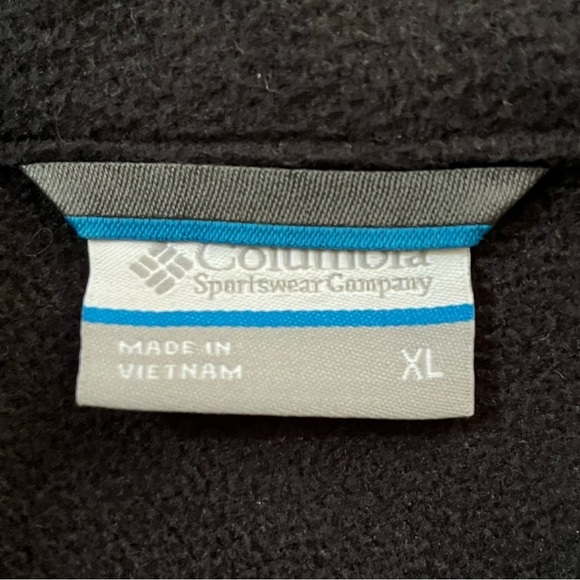 Columbia Men’s Ascender Two Tone Softshell Jacket Black Grey Large Outdoors New - Picture 7 of 12